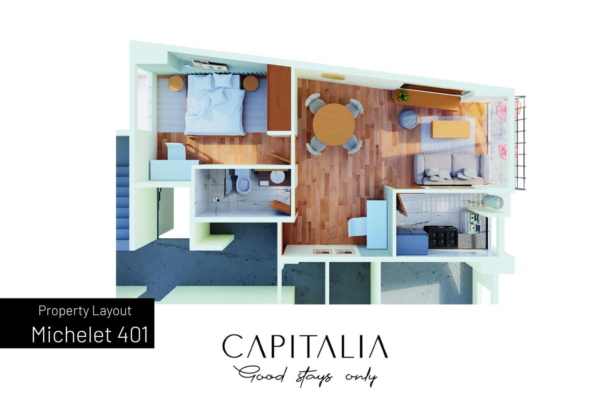 Capitalia - Apartments - Anzures Мехико Номер фото